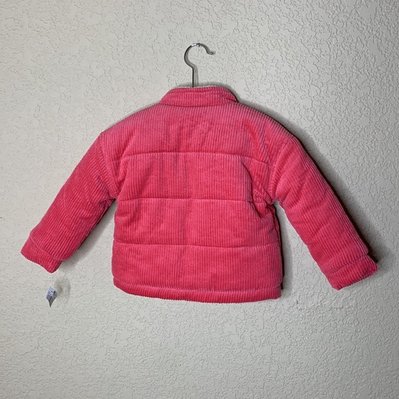 7 For All Mankind Babygirl pink Winter Jacket - Picture 5 of 8